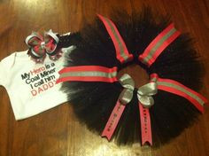 Cute Coal Miner's Daughter tutu outfit by TheHairBowGallery, $50.00