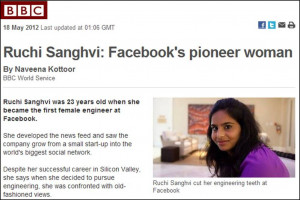 Ruchi Sanghvi Facebook s Pioneer Woman