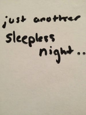Dear Sleep Sorry Hated You...
