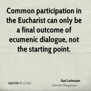 Karl Lehmann Quotes