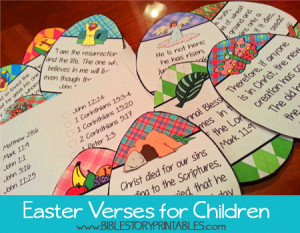 Easter Bible Verses for Children