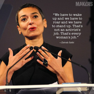 An Iraqi emigré, Zainab Salbi has dedicated her life to her ...