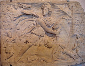 Mithras slaying the bull