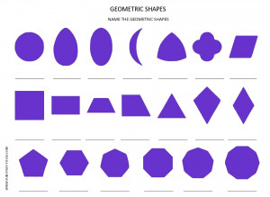 geometric shapes name the shapes worksheet jpg