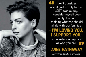 Quotes Supporting Gay Rights http://www.freedomtomarry.org/blog/entry ...