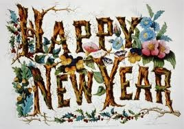 Twig Letters Happy New Year Quotes