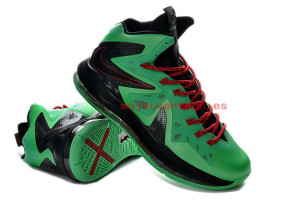 Zapatillas De Baloncesto Nike Lebron 10 Eltie Series Verde/Negro En ...