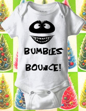 bumbles bounce! onesie from rudolph the red nosed reindeer