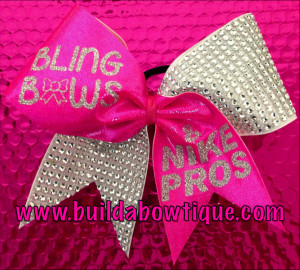 for Katie Beth, she loves bling bows and Nike Pros !!! ♥ .Bling Bows ...