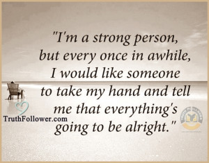 strong person, Quote and Sayings