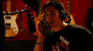 Director Steve Nguyen doing additional vocals for HIBAKUSHA.