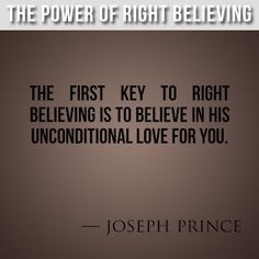 The Power of Right Believing, Joseph Prince #josephprince More