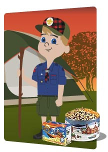 Boy Scout Popcorn Thank You