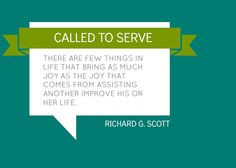 ... to serve one another just being an example could change someone s life