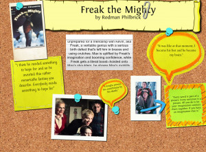 Freak the Mighty Booktalks