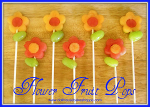 Frozen fruit pops would be a cute and healthy option for a food item ...