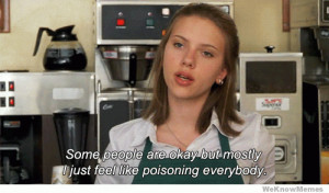 Funny Pictures Waitress threatens to poison everyone[GIF]