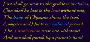 Titan's Curse Prophecy by Aln0827