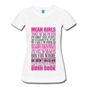 Mean Girls Quotes Women's T-Shirts