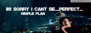 Simple Plan-Perfect Profile Facebook Covers