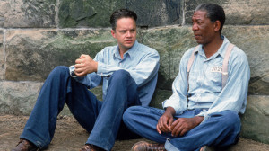 Andy Dufresne (Tim Robbins) and “Red” (Morgan Freeman) in ‘The ...