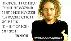More like this: tim minchin , god and church .