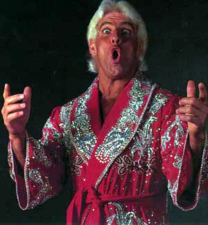Ric Flair, with thick hair