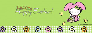 Hello Kitty Happy Easter Bunny