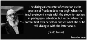 does not begin when the teacher-student meets with the students ...