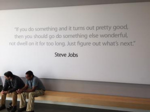 Apple's headquarters includes inspirational quotes from co-founder ...