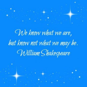 Shakespeare #Inspiration