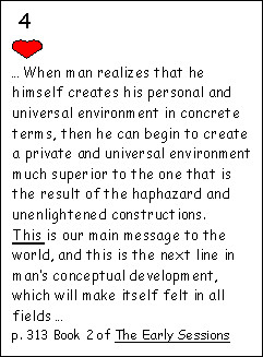 ... 54 playing cards featuring quotes from the Seth books by Jane Roberts