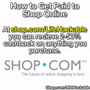 online shopping life hacks lifehackable promocode shop.com