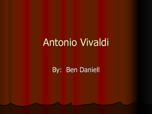 Il progetto Vivaldi 3 by Antonio Vivaldi 1 Vivaldi konzert f r