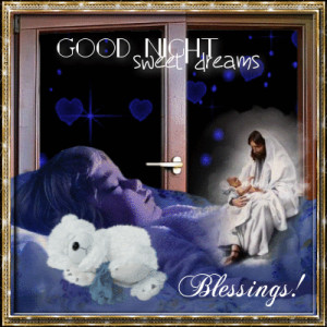 Send this ecard to anyone to wish them good night blessings...