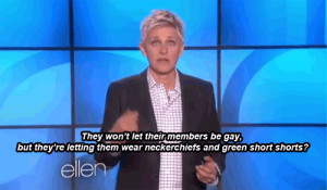 mediaite:Ellen DeGeneres delivers a funny, heartfelt speech against ...