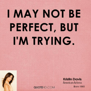 quotes about not being perfect