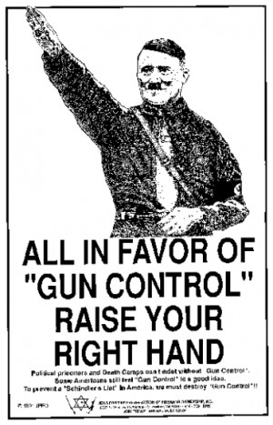 ... Against Gun Control By Citing Made-Up Hitler Quote [Jason Babin