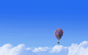 Up Pixar Balloons On House