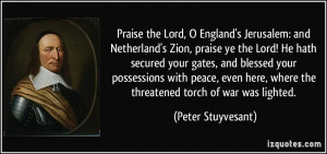 Lord, O England's Jerusalem: and Netherland's Zion, praise ye the Lord ...