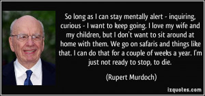 Rupert Murdoch Quotes