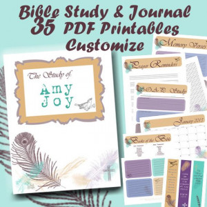 ... Printables! With topical study notes, journaling pages, reference g