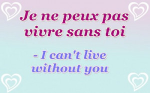 Quotes About Love French Translation