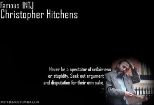 INTJ Quotes - Christopher Hitchens