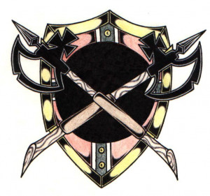 Russell Family Crest Tattoos