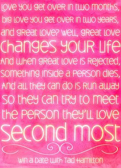 ... , Big Love, and Great Love Quote. From 