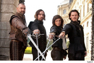 NEW MOVIE! 'The three musketeers' staring Logan Lerman!