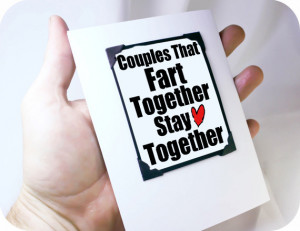 Home > Valentines > Couples Fart Together - MGT-LOV002