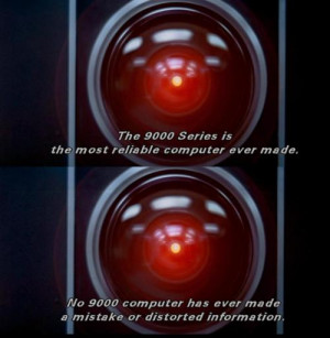 ... Space Odyssey #HAL 9000 #quotes #Douglas Rain #Kubrick #computer