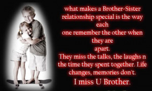 Miss You Brother Poems Missing my brother poems